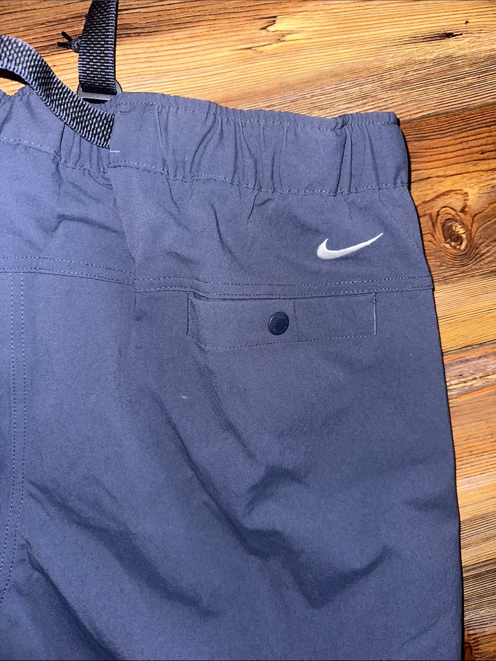 Nike ACG "Smith Summit" cargo pant women's dark grey/ blue colorway Large NWOT - Picture 5 of 8